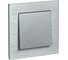 1-местная рамка Systeme Electric AtlasDesign NATURE металл серебро ATN312101 2