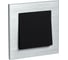 1-местная рамка Systeme Electric AtlasDesign NATURE металл серебро ATN312101 3