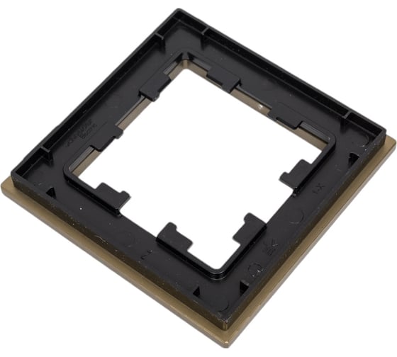 1-местная рамка Systeme Electric AtlasDesign NATURE металл латунь ATN312201