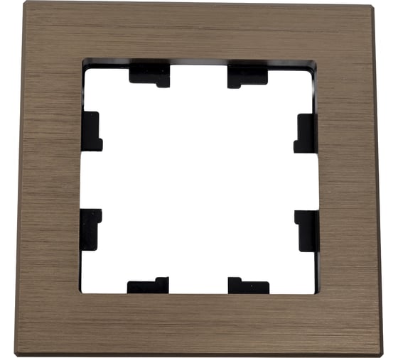 1-местная рамка Systeme Electric AtlasDesign NATURE металл латунь ATN312201 1