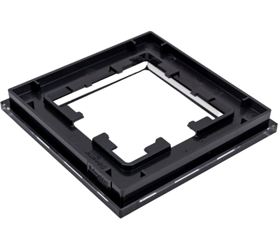 1-местная рамка Systeme Electric AtlasDesign NATURE стекло черный ATN321001