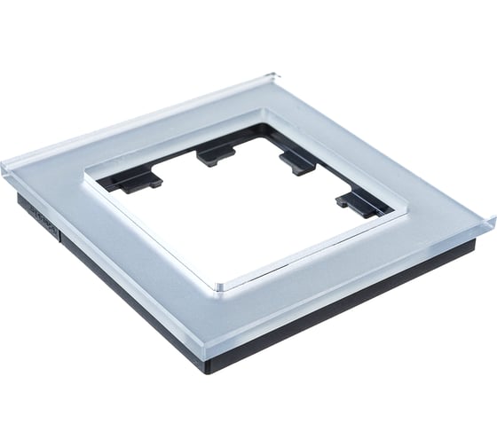 1-местная рамка Systeme Electric AtlasDesign NATURE стекло алюминий ATN320301