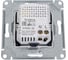 Розетка USB A+С Systeme Electric AtlasDesign Белый 5В/2,4 А, 2х5В/1,2 А ATN000139 3
