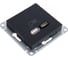 Розетка USB A+С Systeme Electric AtlasDesign Карбон 5В/2,4А, 2х5В/1,2 А ATN001039 2