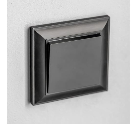 Рамка на 1 пост Werkel черный матовый W0012208 a051022
