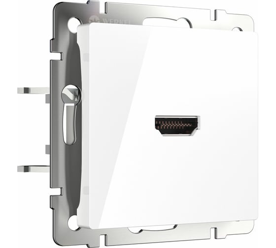 Розетка WERKEL W1186001 HDMI белый a051121