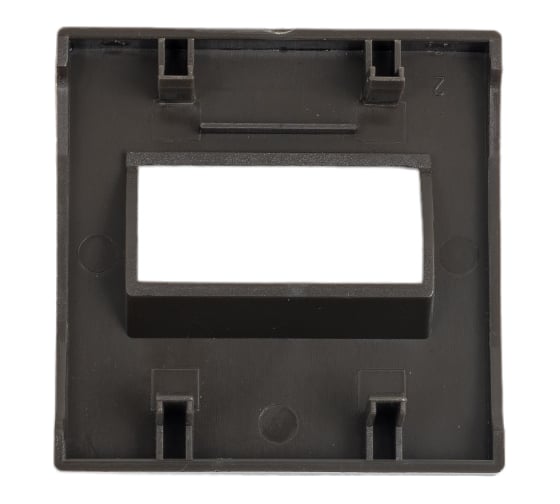 Накладка для двойной Ethernet розетки RJ-45 WERKEL W1191102 глянцевый a051084