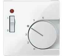 Накладка комнатного термостата Systeme Electric Merten SM белый глянец SE MTN534819