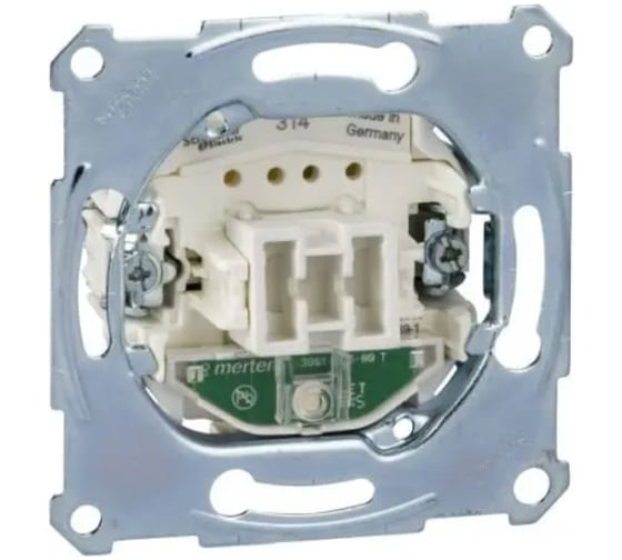 Механизм 1-клавишного выключателя Systeme Electric Merten QuickFlex 10A SE MTN3131-0000