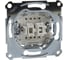 Механизм 2-клавишного выключателя Systeme Electric Merten QuickFlex SE MTN3155-0000 1