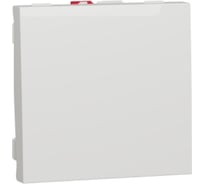 1-клавишный выключатель Systeme Electric Unica Modular белый, 10 AX, 250В SE NU320118