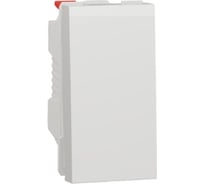 1-клавишный переключатель Systeme Electric Unica Modular белый, 10 AX, 250В SE NU310318
