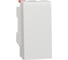 1-клавишный переключатель Systeme Electric Unica Modular белый, 10 AX, 250В SE NU310318 1
