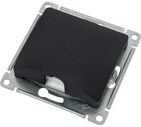 Вывод кабеля Systeme Electric Glossa Антрацит SE GSL000799