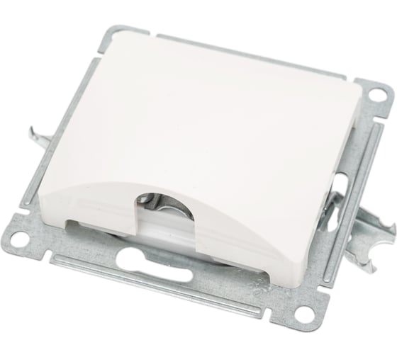 Вывод кабеля Systeme Electric Glossa Молочный SE GSL000999
