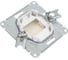 Вывод кабеля Systeme Electric Glossa Платина SE GSL001299 4