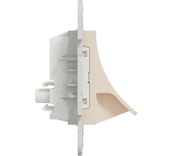 Вывод кабеля Systeme Electric Unica New Бежевый, 16А NU586244