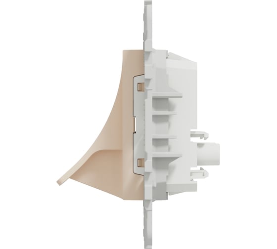 Вывод кабеля Systeme Electric Unica New Бежевый, 16А NU586244