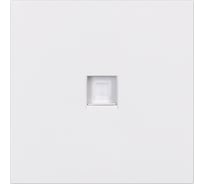 Розетка компьютерная SMARTBUY RJ-45 независимая 10А белая Альтаир SBE-i11w-S1-RJ