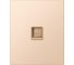 Розетка компьютерная SMARTBUY RJ-45 модульная 10А шампань акрил Альтаир SBE-m11ia-S1-RJ 1