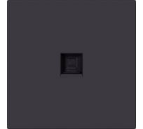 Розетка компьютерная SMARTBUY RJ-45 независимая 10А черная Альтаир SBE-i11b-S1-RJ