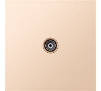 Розетка телевизионная SMARTBUY 1-местная 75Ом 5-862МГц независимая 10А шампань акрил Альтаир SBE-i11ia-S1-TV