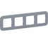 Рамка 4-местная IEK FLITE РУ-4-А-ФлМ маренго FI-M42-31-20-K35 1
