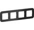 Рамка 4-местная IEK FLITE РУ-4-А-ФлЧ черный FI-M42-31-20-K02 1