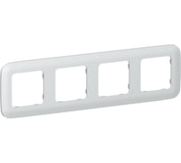 Рамка 4-местная IEK FLITE РУ-4-А-ФлЖ жемчуг FI-M42-31-20-K36