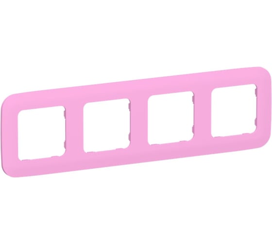 Рамка 4-местная IEK FLITE РУ-4-А-ФлПр пурпурный FI-M42-31-20-K99 1