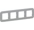 Рамка 4-местная IEK FLITE РУ-4-А-ФлС серый FI-M42-31-20-K03 1