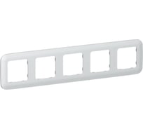 Рамка 5-местная IEK FLITE РУ-5-А-ФлЖ жемчуг FI-M52-31-20-K36