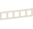 Рамка 5-местная IEK FLITE РУ-5-К-ФлСл сливочный FI-M52-32-20-K86 1