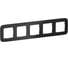 Рамка 5-местная IEK FLITE РУ-5-А-ФлЧ черный FI-M52-31-20-K02 1