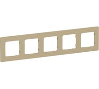 Рамка 5-местная IEK FLITE РУ-5-К-ФлХ хаки FI-M52-32-20-K59