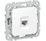 Розетка компьютерная IEK FLITE RJ45 кат.5Е UTP РК5е-1-0-ФлБ белый FI-K12-1-K01 1