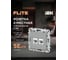 Розетка 2-я компьютерная IEK FLITE RJ45 кат.5Е UTP РК5е-2-0-ФлС серый FI-K22-1-K03 2