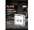 Розетка 2-я компьютерная IEK FLITE RJ45 кат.5Е UTP РК5е-2-0-ФлБ белый FI-K22-1-K01 2