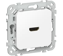Розетка HDMI IEK FLITE РШДМА-ФлБ белый FI-H10-K01