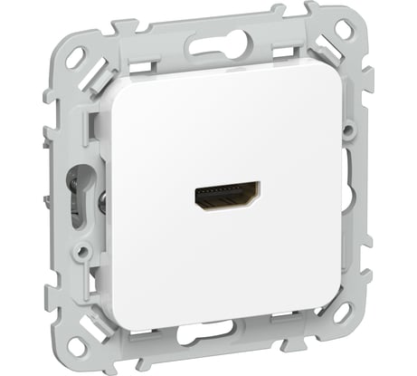 Розетка HDMI IEK FLITE РШДМА-ФлБ белый FI-H10-K01
