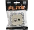 Розетка двойная IEK FLITE RJ45/TV кат.5Е UTP РКТВ5е-2-0-ФлСл сливочный FI-AK22-1-K86 2