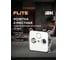 Розетка двойная IEK FLITE TV+SAT экр. оконечная РТВс-2-1-1-ФлБ белый FI-AF23-O-K01 2