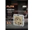 Розетка IEK FLITE с заземляющим контактом и шторками, 16А USB AA 3,1А б/к РСЮша11-1-ФлХ хаки FI-R14-16-1-U21-D31-K59 4