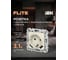 Розетка IEK FLITE с заземляющим контактом и шторками, 16А USB AA 3,1А б/к РСЮша11-1-ФлСл сливочный FI-R14-16-1-U21-D31-K86 4