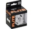 Розетка IEK FLITE с заземляющим контактом и шторками, 16А USB AC 20Вт б/к РСЮшс11-1-ФлБ белый FI-R14-16-1-U22-020-K01 2