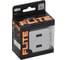 Розетка IEK FLITE USB AA 2,1А РЮ-2-ФлА алюминий FI-U21-D31-K47 2