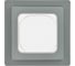 Рамка IEK FLITE 1-местная IP55 Рпро-1-55-ФлС серый FI-M10-32-55-K03 2