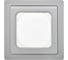 Рамка IEK FLITE 1-местная IP55 Рпро-1-55-ФлА алюминий FI-M10-32-55-K47 2