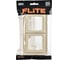Рамка IEK FLITE 2-местная IP55 Рпро-2-55-ФлСл сливочный FI-M20-32-55-K86 5