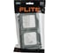 Рамка IEK FLITE 2-местная IP55 Рпро-2-55-ФлС серый FI-M20-32-55-K03 2